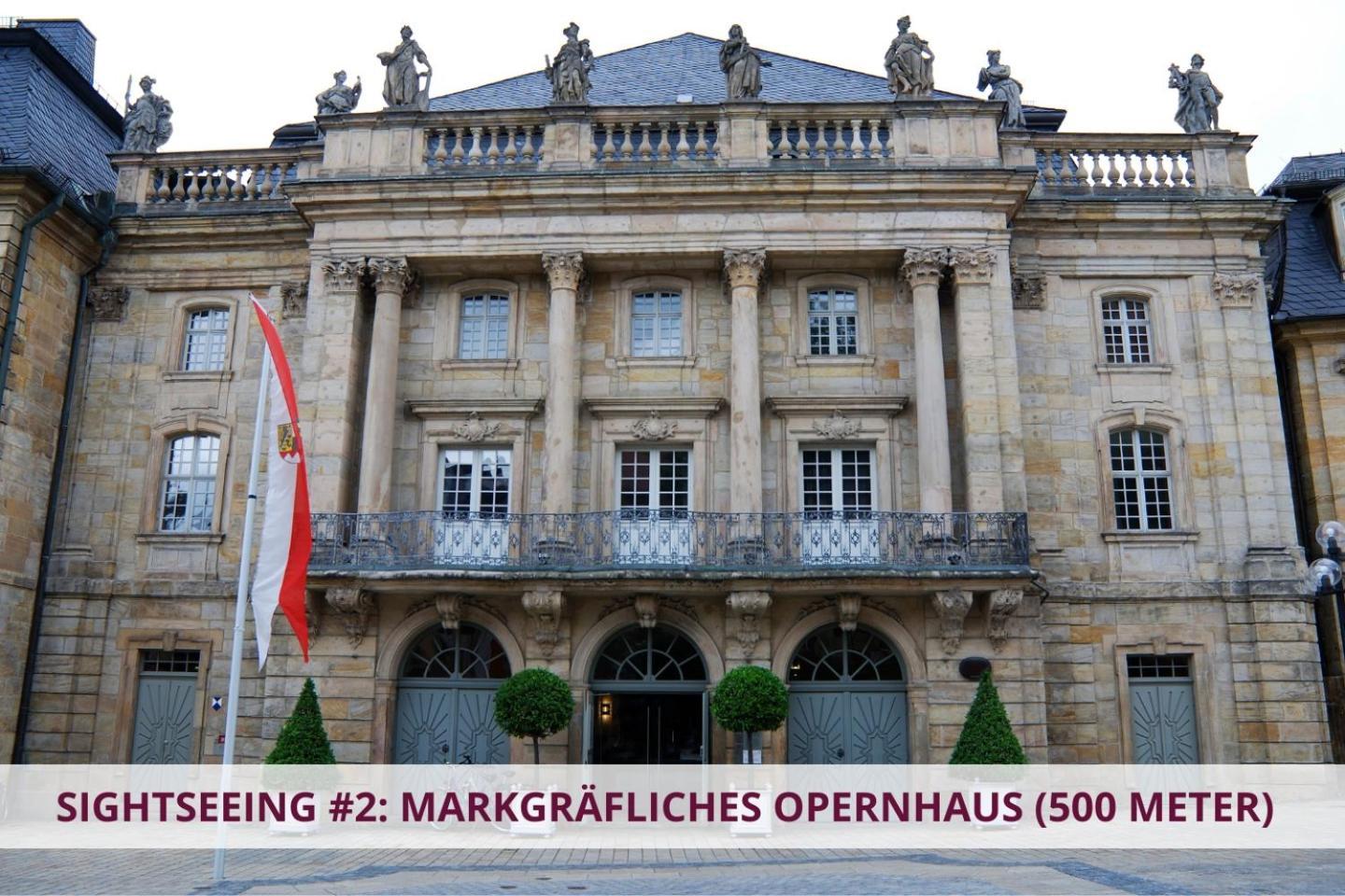 Apartment Wahnfried No3 - Citynah Wohnen Mit Kueche Und Duschbad, Parkplatz, 300M Zur Fussgaengerzone Bayreuth Exterior foto